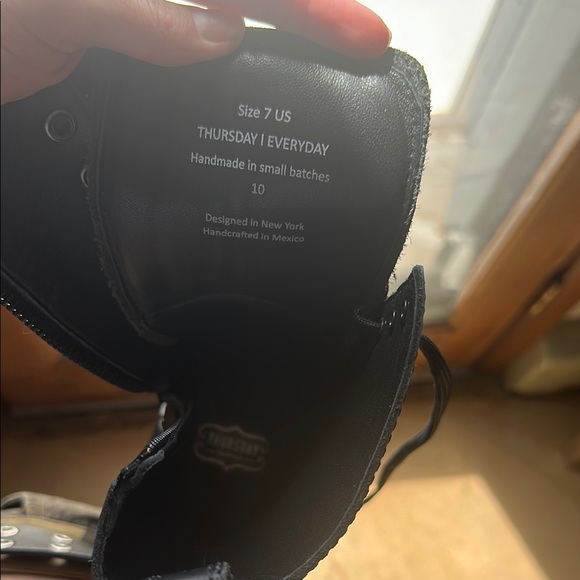 Thursday Dynasty Black Combat Boot - Picture 4 of 4